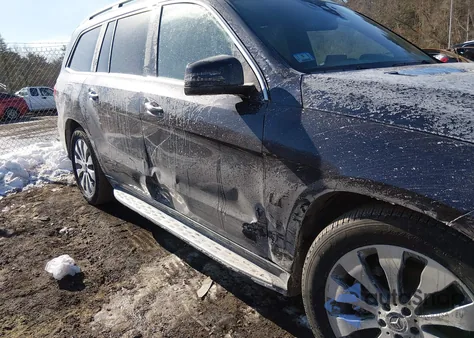 2018 Mercedes-Benz Gls 450 4Matic из США, поврежденный, VIN 4JGDF6EEXJB107985